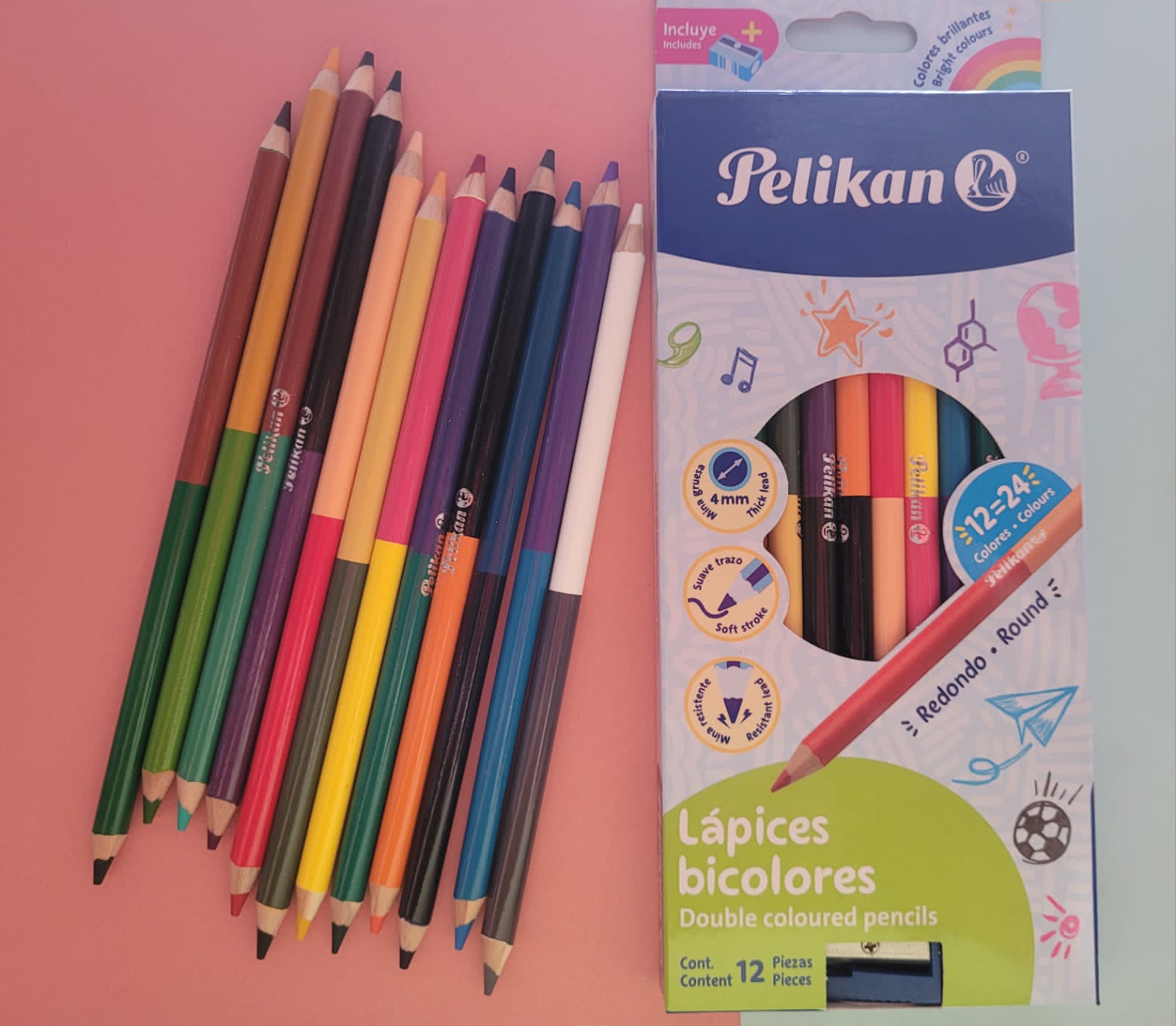 Caja de colores x12