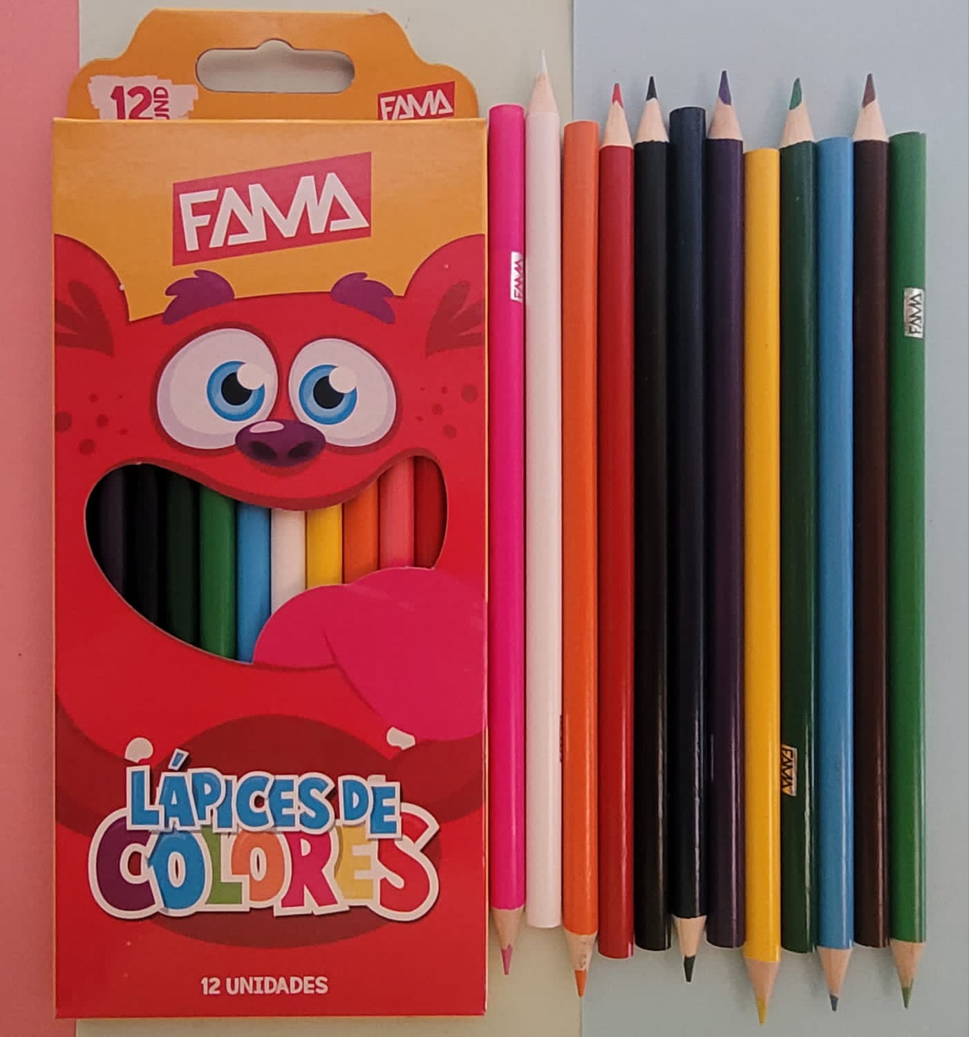 Caja de colores x12